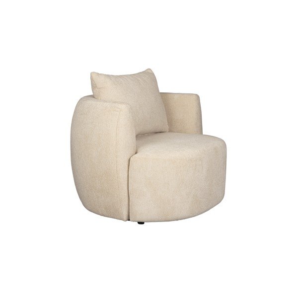 Fotoliu bej Rocca – Dutchbone