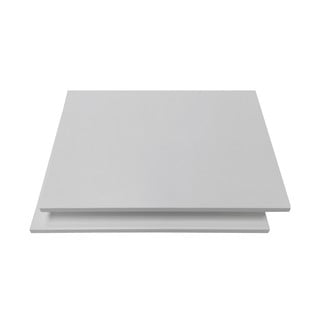 Rafturi albe pentru sistemul de rafturi modulare 2 buc 32x1 cm Mistral Kubus - Hammel Furniture