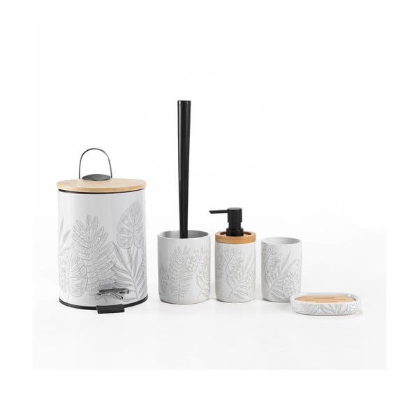 Săpunieră albă din ceramică Amber – douceur d'intérieur-image-2