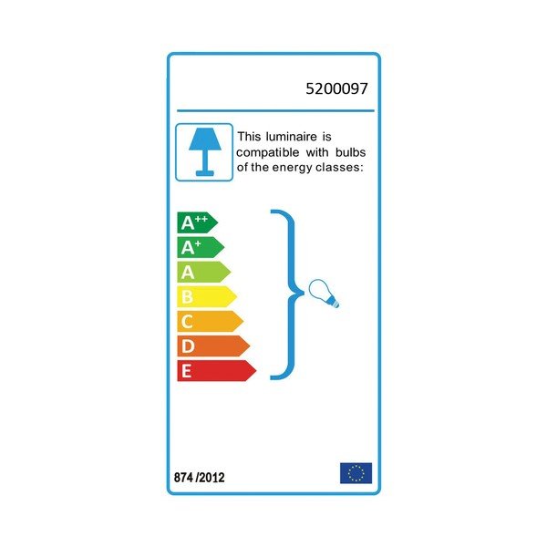 Veioză White Label Lena, auriu-image-2