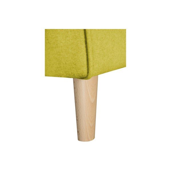 Canapea pentru 2 persoane Kooko Home Funk, galben-image-4