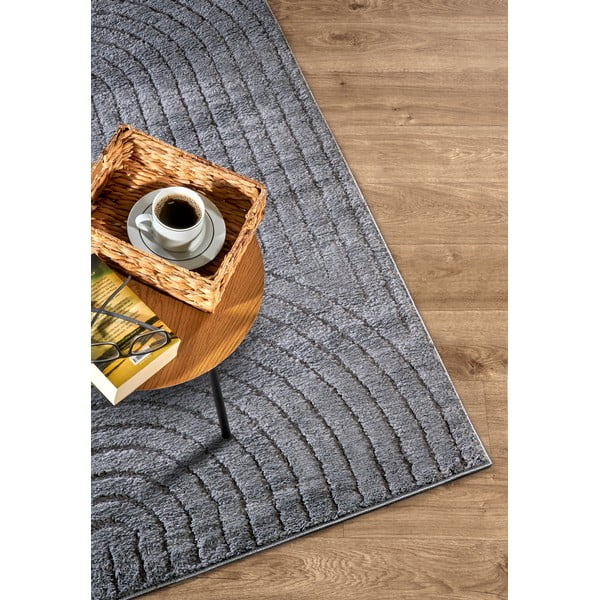 Covor gri antracit 120x170 cm Panglao New York Anthracite – Elle Decoration-image-2