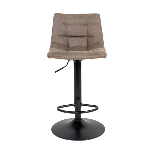 Scaune de bar maro deschis cu înălțime ajustabilă 2 buc. tapițate (înălțime șezut 63 cm) Middelfart – House Nordic-image-2