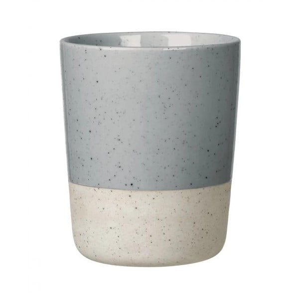 Căni gri/bej 2 buc. din ceramică 260 ml Sablo – Blomus
