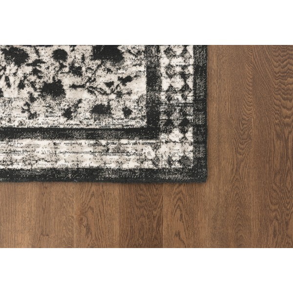 Covor gri antracit din lână 200x300 cm Agnus Classic – Agnella-image-4