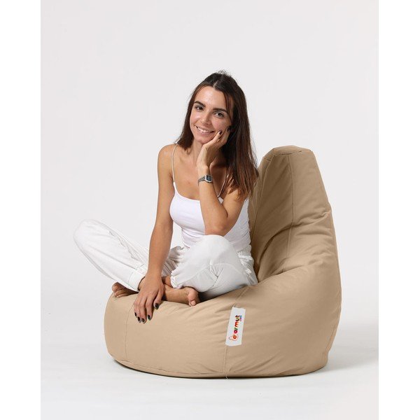 Beanbag pentru grădină bej Drop – Floriane Garden-image-2