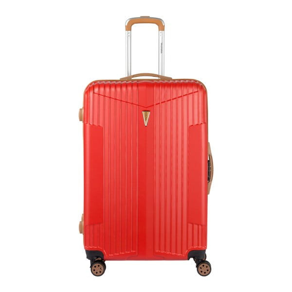 Valiză cu roți Murano Solange, roșu