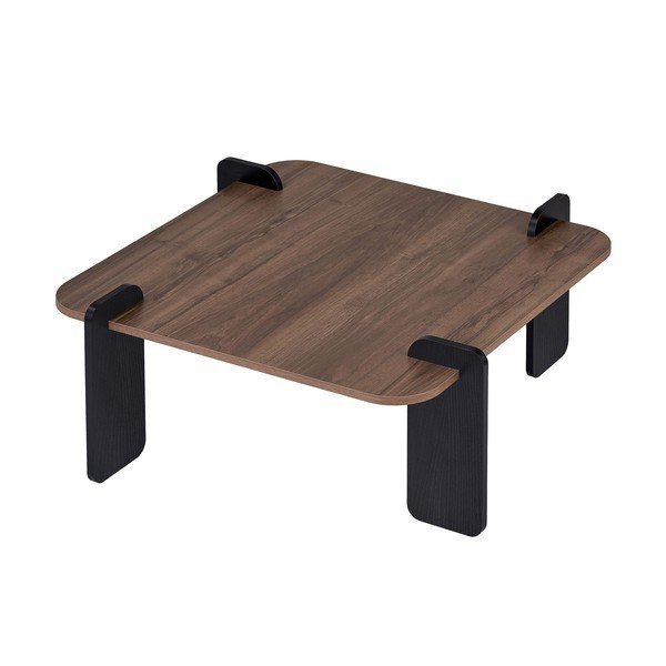 Măsuță de cafea maro 90x90 cm Marais – Nordure-image-4