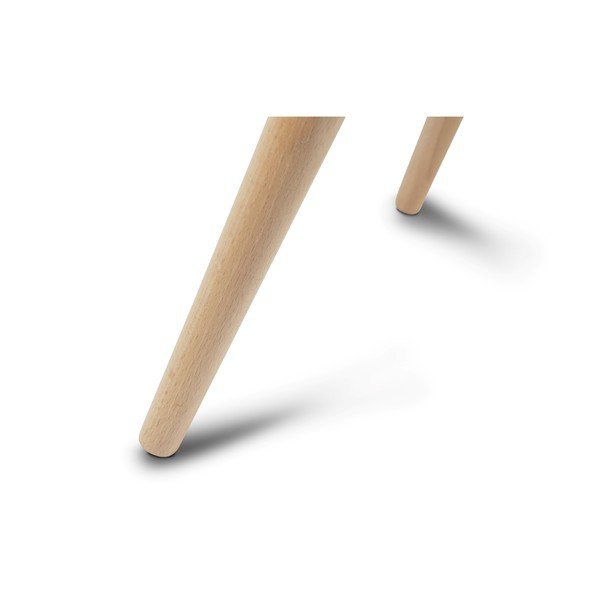 Măsuță de cafea cu picioare din lemn de fag Furnhouse Fly, 75 x 43 cm, alb-image-3