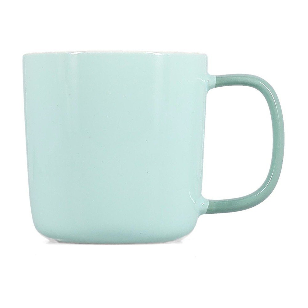 Cană albastră new bone china 370 ml Mae – ONA