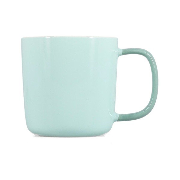 Cană albastră new bone china 370 ml Mae – ONA