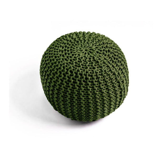 Pouf pentru șezut Bonami Essentials, verde măsliniu-image-1