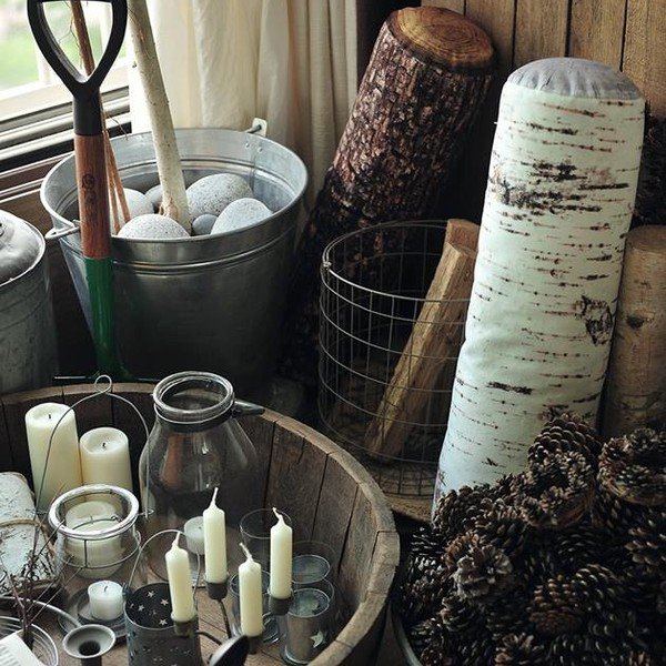 Pernă Merowings Forest Log, 55 cm-image-1