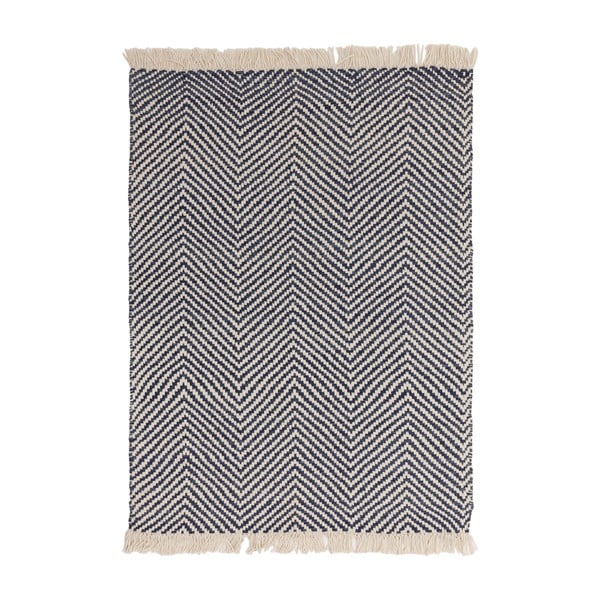 Covor albastru închis 200x290 cm Vigo – Asiatic Carpets