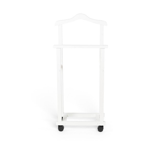 Valet de haine alb din bambus Alfred – Compactor-image-4