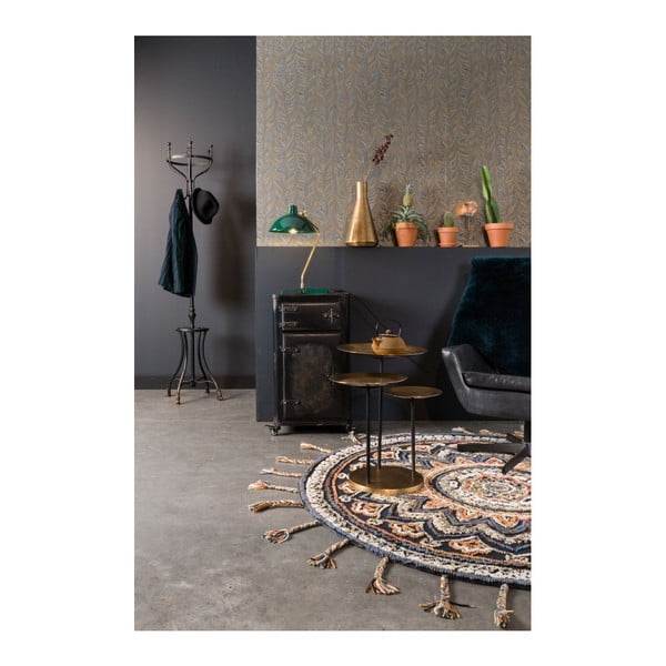 Covor țesut manual Dutchbone Pix, ⌀ 170 cm-image-3