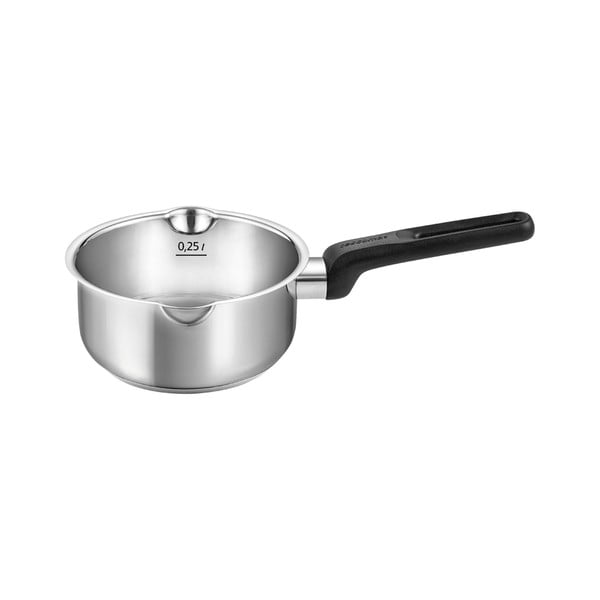Tigaie din oțel inoxidabil 500 ml adecvată pentru plita cu inducție Brava – Tescoma