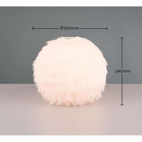 Veioză crem (înălțime 24 cm) Furry – Reality-image-3