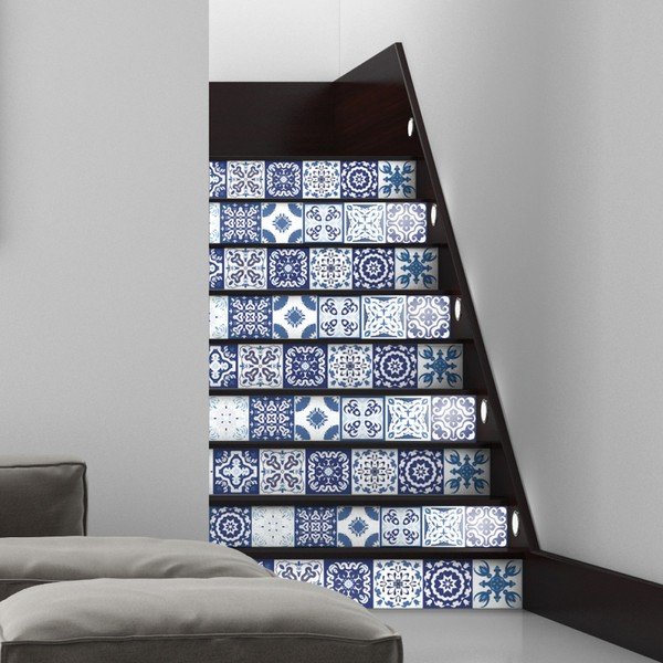 Set 2 autocolante pentru scări Ambiance Fedora, 105 x 15 cm-image-1