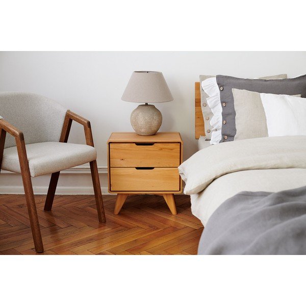 Noptieră din lemn de fag Greg - The Beds-image-1