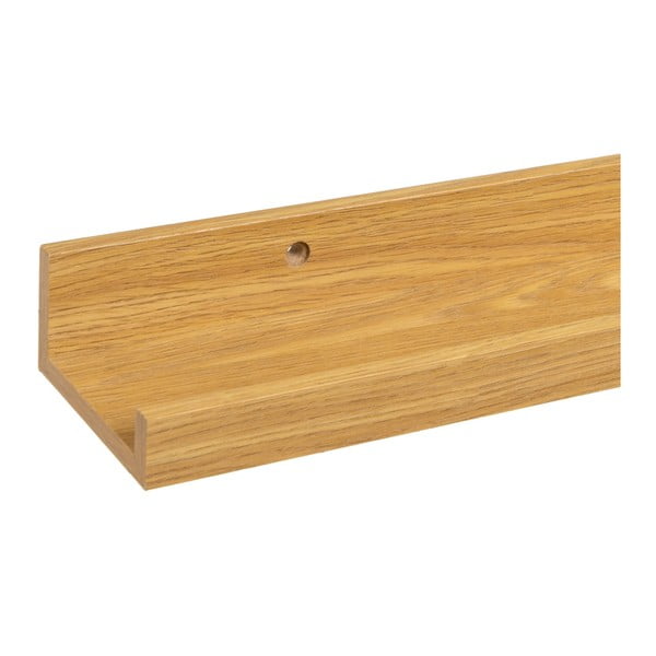 Raft în culoare naturală pentru fotografii cu aspect de lemn de stejar 80 cm – Casa Selección-image-2