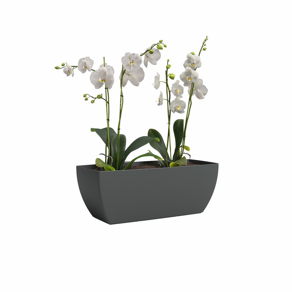 Jardinieră din plastic reciclat 30 cm Siena – Artevasi