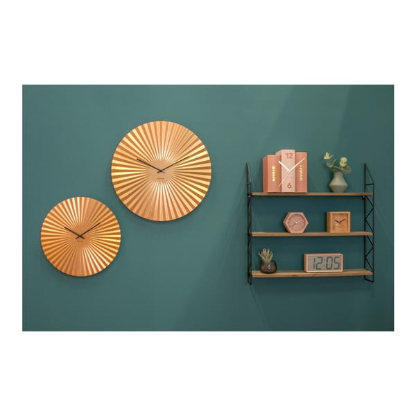 Ceas Karlsson Sensu, Ø 40 cm, auriu-image-1