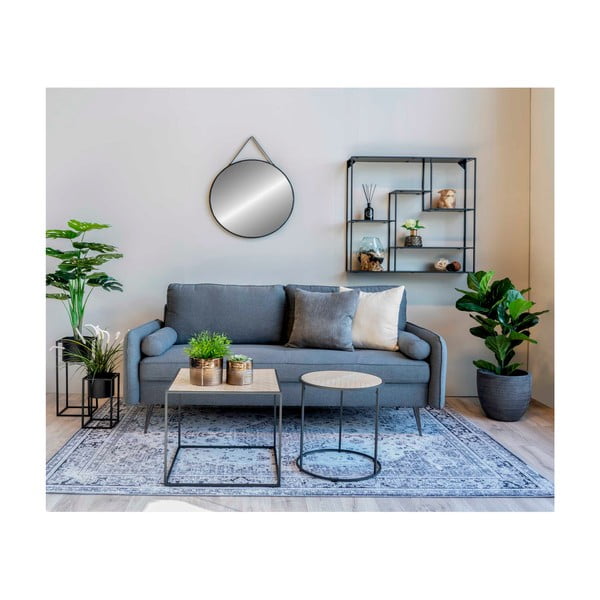 Ghivece din metal negre în set de 2 buc. House Nordic Marla-image-3