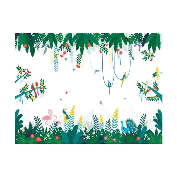 Tapet pentru copii 400 cm x 248 cm Tropical Mood – Lilipinso