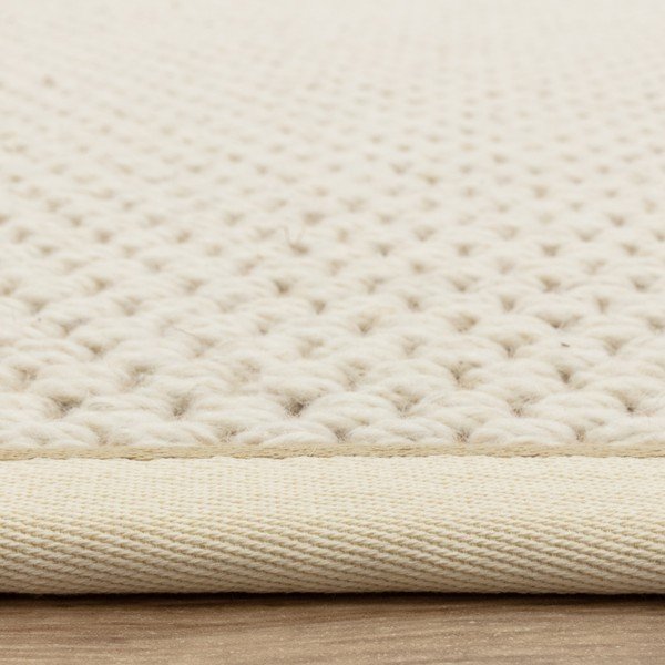 Covor crem reversibil, țesut manual din amestesc de lână 160x240 cm Korra Double Loop – Asiatic Carpets-image-4