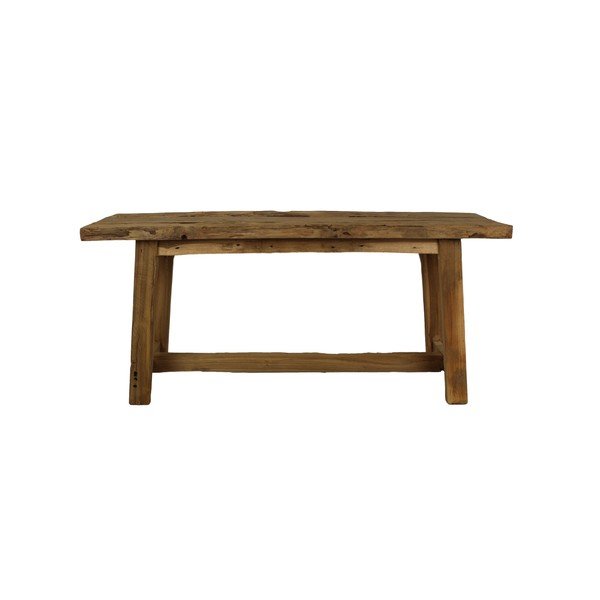 Bancă din lemn de tec HSM collection Rustical, lungime 100 cm-image-2