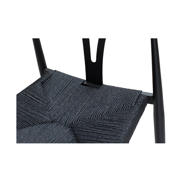 Scaun bar DAN-FORM Denmark Alfa, negru-image-3