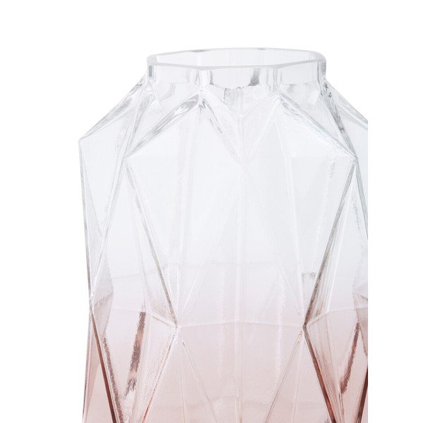 Vază roz din sticlă (înălțime 28 cm) Brice – Premier Housewares-image-2