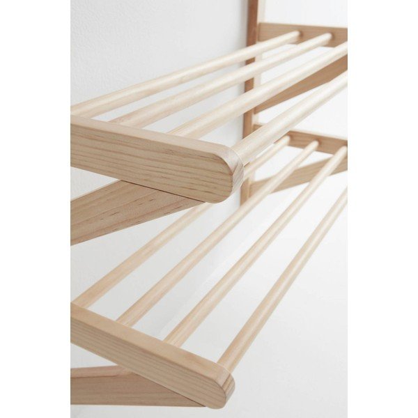 Set pentru hol în culoare naturală deschisă din lemn de pin 75x190x32 cm Cole – Jotex-image-4