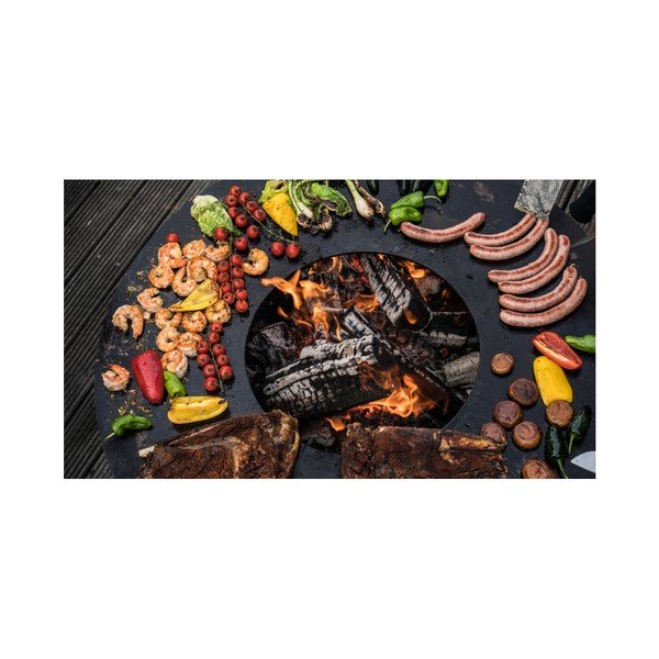 Grătar pe cărbuni ø 102 cm Nero L – Remundi-image-3