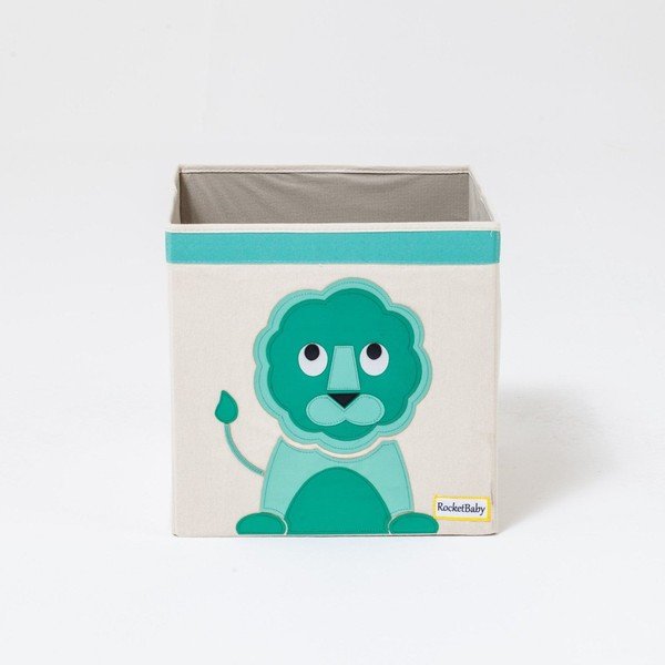 Cutie de depozitare pentru copii  din material textil Eddy the Lion - Rocket Baby-image-1