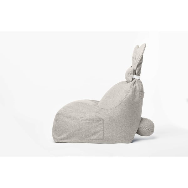 Fotoliu sac pentru copii The Brooklyn Kids Funny Bunny, bej-image-2