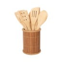 Set de ustensile de bucătărie din bambus 8 buc - Bonami Essentials