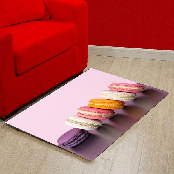 Covoraș din vinilin Macaron, 52 x 75 cm-image-1