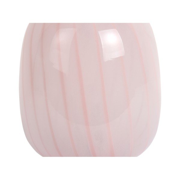 Veioză roz-deschis cu abajur din sticlă (înălțime 20 cm) Summer Globe – Leitmotiv-image-3