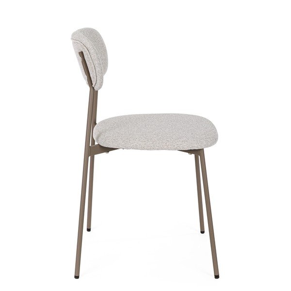 Scaun de dining maro deschis tapițat Inka – Yes Everyday-image-3