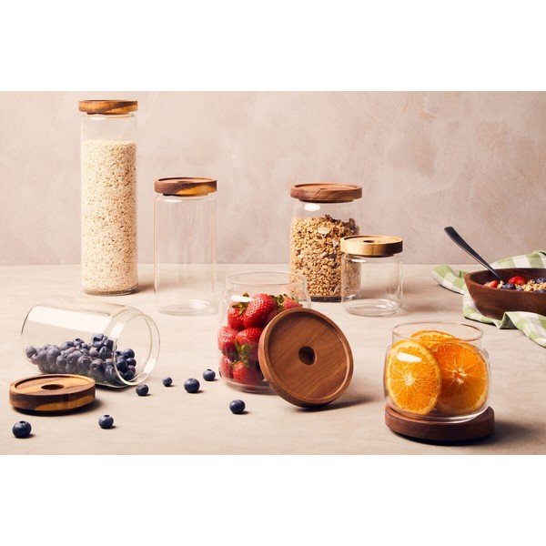 Recipient din sticlă pentru alimente Tromso – Premier Housewares-image-1