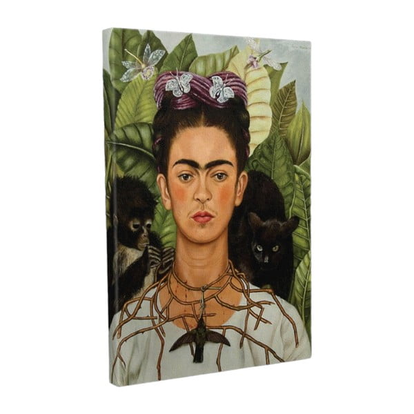 Reproducere tablou pe pânză Frida Kahlo, 30 x 40 cm-image-2