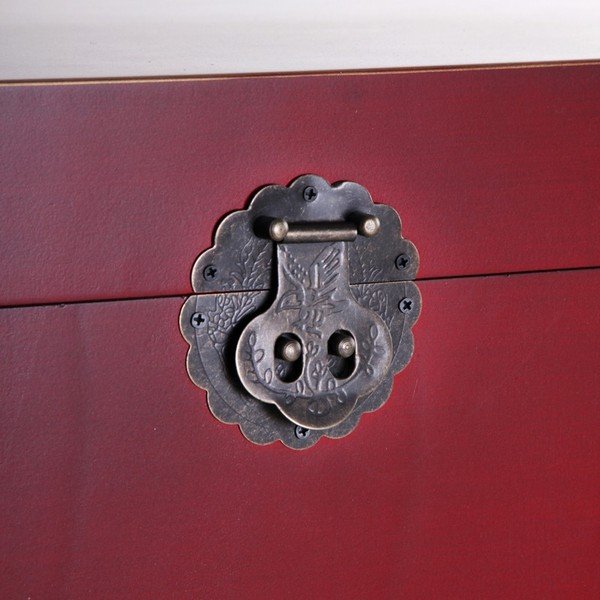 Cufăr roșu 60x42 cm Oriente – Ixia-image-1