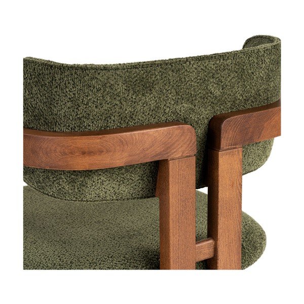 Scaun de living verde închis cu cotiere Toscana – Kalune Design-image-4