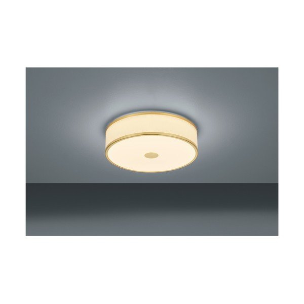 Plafonieră LED Trio Agento, ø 40 cm, auriu-image-1
