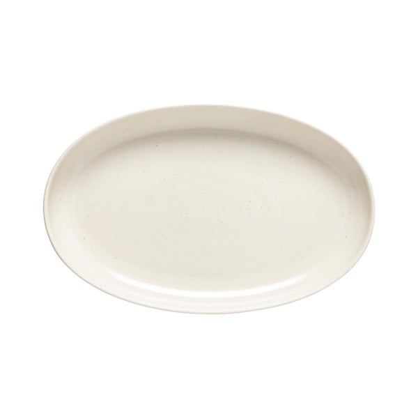 Platou de servire alb din gresie 32x20.5 cm Pacifica – Casafina