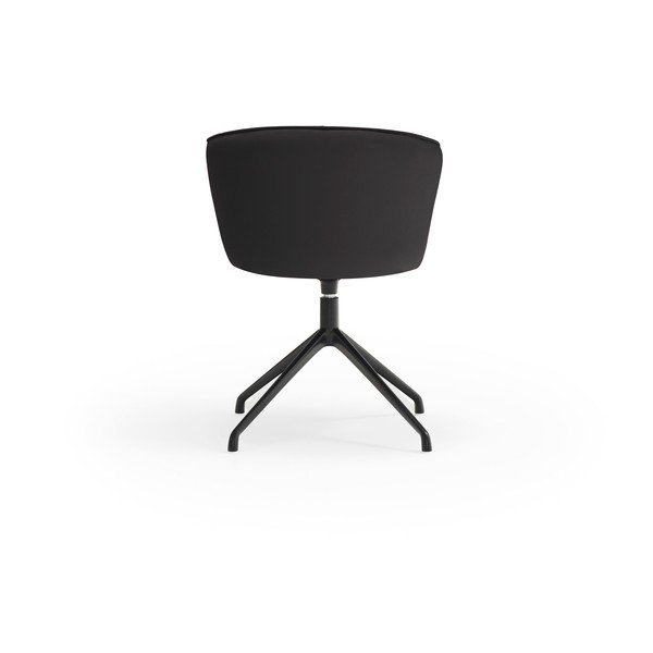 Set de scaune de sufragerie negru 2 buc. tapițat Add – Teulat-image-3