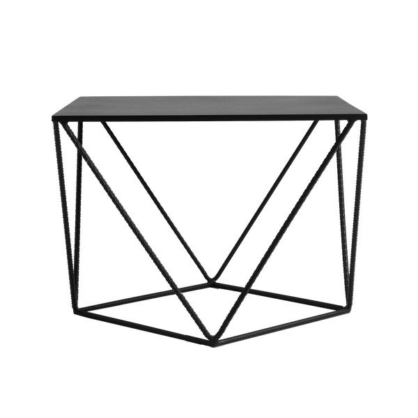 Masă auxiliară Custom Form Daryl, 55 x 55 cm, negru-image-2
