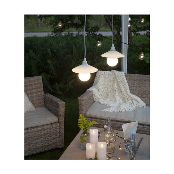 Set 5 abajururi pentru lustre Star Trading Accessory Connecta, alb, ø 20,5 cm-image-2